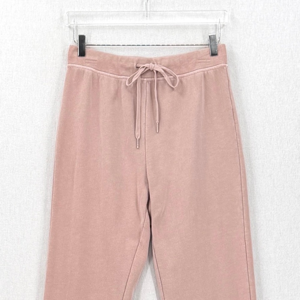 OUTERKNOWN Organic Cotton Jogger Sweatpant Medium Pink Drawstring Athleisure - Picture 4 of 14